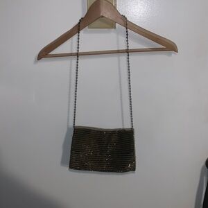 Moyna   Beaded Shoulder Purse Small Evening Bag